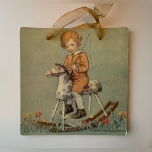 Jessie Wilcox Smith Child on Rocking Horse Wall Decor